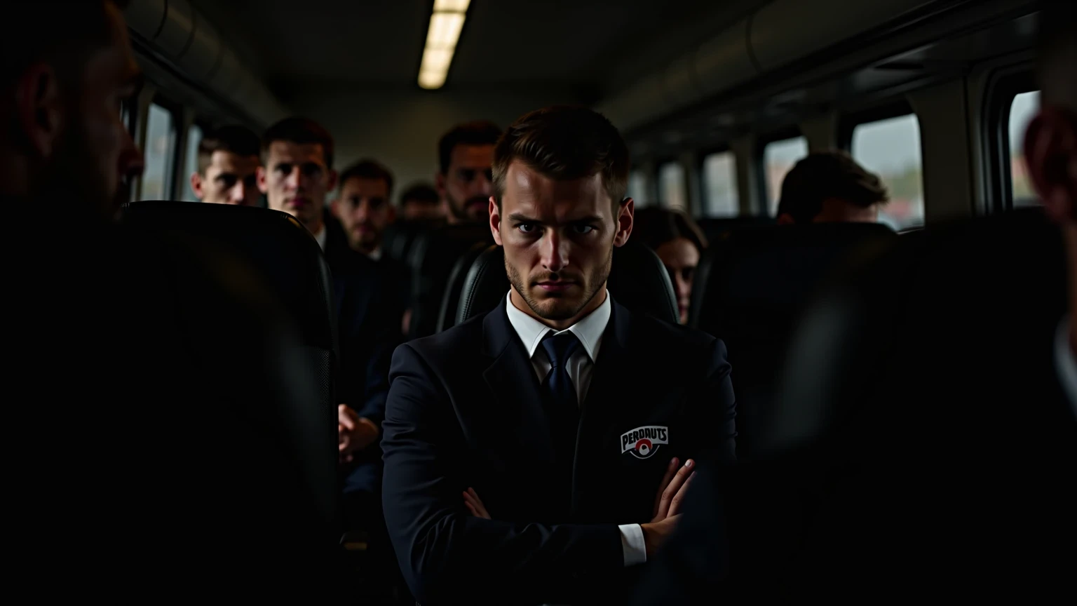 Squadra di basket in viaggio su un pullman per una trasferta